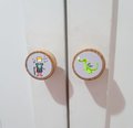 Fairytale Wardrobe Handles Drawer Handles Knobs Perfect for Upcycling Wardrobe, Chest of Drawers,Door, Princess Bedroom,Girls Room, Princess