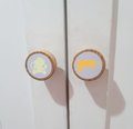 Animals Wardrobe Handles Drawer Handles Knobs Perfect for Upcycling Wardrobe, Chest of Drawers,Door, Boys Bedroom Jungle Safari Zoo Farm
