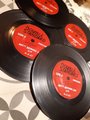 Custom Record Vinyl Coasters Personalised Personalized Wedding Invitations Save The Date Expo Giveaways Birthday Centrepieces Band Logo