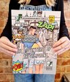 28 Page Hardback Comic Book Superhero Custom Personalised Personalized Comic Anniversary Wedding Present Christmas Comic Con Fan Christmas