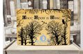 Cinderella Blue Carriage Woodland Wedding Guestbook Personalised Personalized Perfect for Carriage and Fairytale Weddings Scrapbook Album