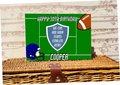 American Football Birthday Book Custom Personalised Personalized Guestbook Birthday Party Decor Decorations Themed Parties Custom Presents