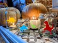 Dinosaur Silhouette Candles Small, Medium, Bell Jar, Wax Fill Perfect for Dinosaur Parties, Favours, Favors, Gift Wrapped in Rustic Box