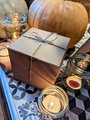 Wizard Hat Silhouette Candles Small, Medium, Bell Jar, Wax Fill Perfect for Wizard Weddings, Favours, Favors, Gift Wrapped in Rustic Box