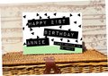 Triangle Sage Birthday Guestbook 18th, 21st, 30th, 40th, 50th, 60th, 70th, 80th, 90th Personalised Personalized Book Photots and Messages