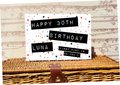 Stone Look Birthday Guestbook 18th, 21st, 30th, 40th, 50th, 60th, 70th, 80th, 90th Personalised Personalized Book Photots and Messages