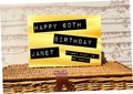 Gold Birthday Guestbook 18th, 21st, 30th, 40th, 50th, 60th, 70th, 80th, 90th Personalised Personalized Book Photots Messages Anniversary