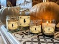 Alice in Wonderland Silhouette Candle Fairytale Candle Home Favors Favours Custom Personalised Personalized Small, Medium, Large, Wax Fill