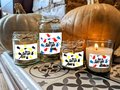 Comic Book Flyers Superhero Wedding Engagement Anniversary Candle Gift Present Favors Favours Custom Personalised Small, Medium, Large, Wax