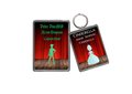 Pantomime Magnet Keychain Beauty and Beast,Peter Pan,Dick Whittington,Aladdin,Rapunzel,Jack and the Beanstalk,Snow White,Sleeping Keyring