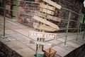 Wedding 'Lands Sign' Rustic Wooden Signage Perfect for Fairytale, Wizard, Film, TV Shows, Movie, Weddings Baby Shower Garden Sign