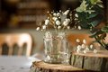 Wedding Jars With Twine Bow. Perfect for Flowers, Candles or Lights. Small, Medium & Large Jars Centrepiece Fairytale Rustic Boho Wedding