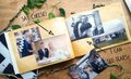 Sleeping Beauty Spinning Wheel Colour Wedding Guestbook Personalised Personalized Perfect for Woodland Fairytale Weddings Scrapbook Album