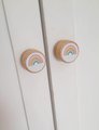 Rainbow Wardrobe Handles Drawer Handles Knobs Perfect for Upcycling Wardrobe, Chest of Drawers, Door, Dolls House, Rainbow Bedroom, Nursery