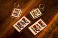 Custom Magnet Keychain Keyring Add Own Image Design Text Photo Personalised Personalized Weddings Birthday Anniversary Engagements Party