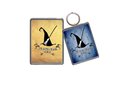 Wizard Wedding Magnet Keychain Favor Favour Personalised Personalized!Perfect For Wizard Wedding, Parties Castle Barn Wedding Halloween Gift