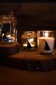 Wizard Hat Silhouette Candles Small, Medium, Bell Jar, Wax Fill Perfect for Wizard Weddings, Favours, Favors, Gift Wrapped in Rustic Box