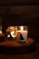Wizard Hat Silhouette Candles Small, Medium, Bell Jar, Wax Fill Perfect for Wizard Weddings, Favours, Favors, Gift Wrapped in Rustic Box