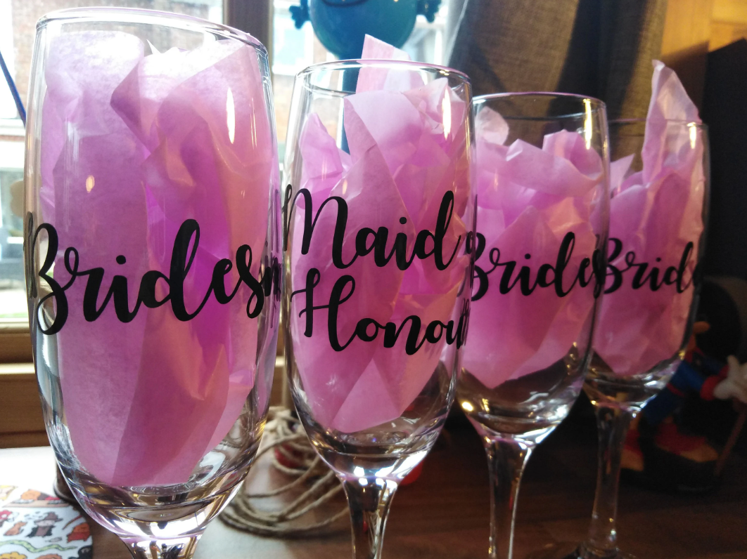 Wizard Glasses Gin Beer Wine Flute Personalised Personalized Custom Wizard Weddings Best Man Usher Bridesmaid Groomsman Bride Groom Gifts