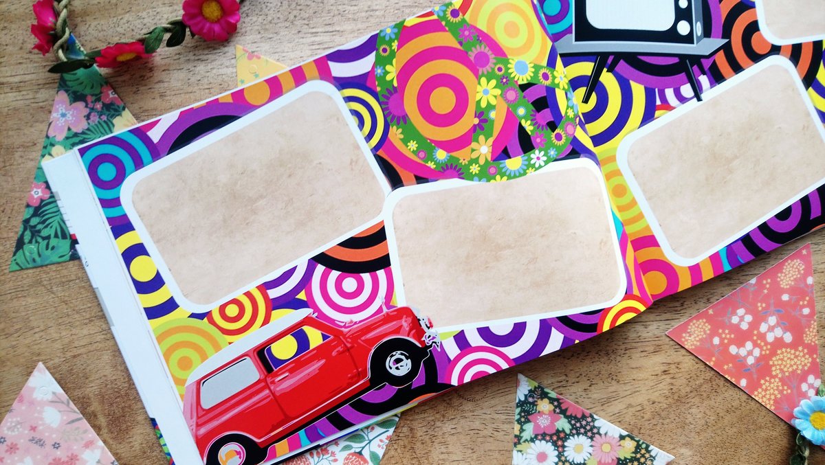 1960's Sixties Birthday Book Guestbook Personalised Personalized Scrapbook,Notebook,Photo Album,Birthday,Memory Book,60's Gift,Mementos