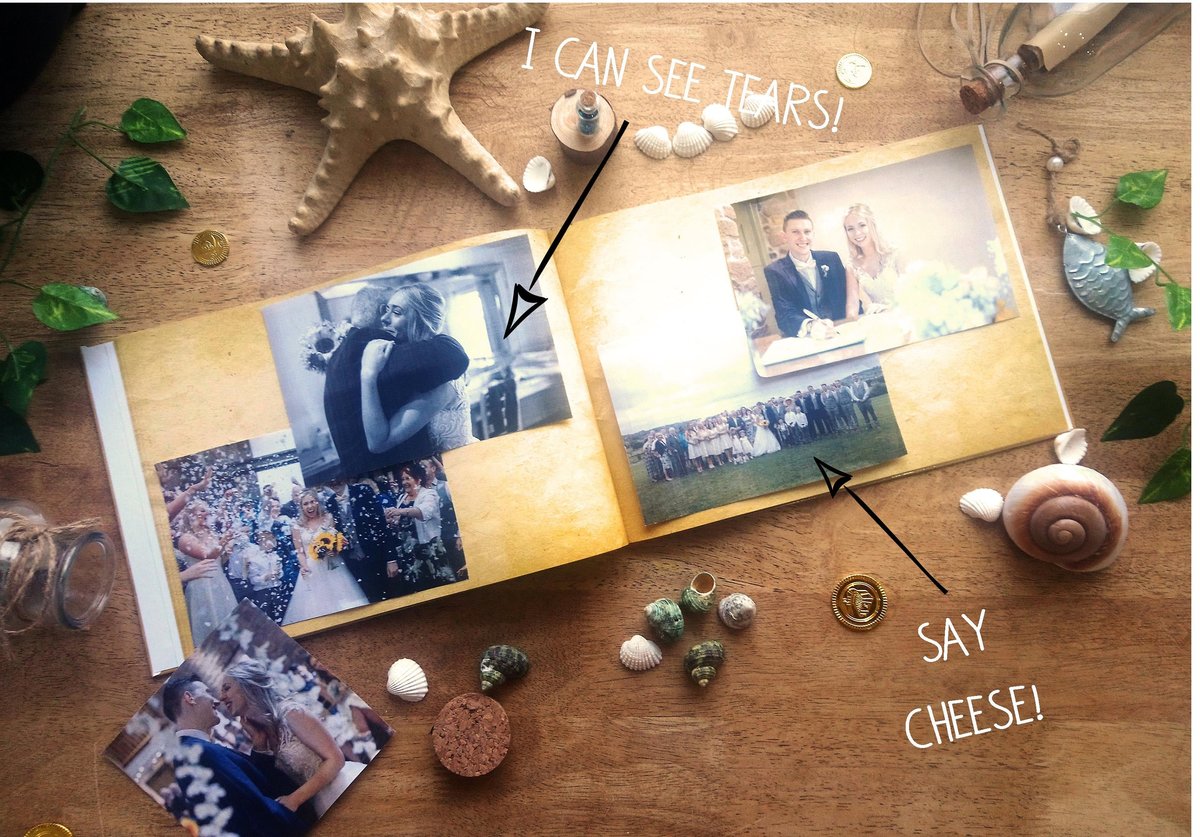 Peter Pan Neverland Pirates Wedding Guestbook Personalised Personalized Scrapbook, Note Book, Photo Album, Engagement, Gift Never Grow Up