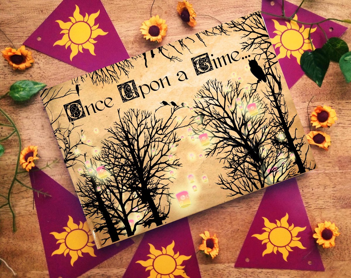 Rapunzel Floating Lanterns Woodland Wedding Guestbook Personalised Personalized Perfect for Woodland and Fairytale Weddings Scrapbook Album