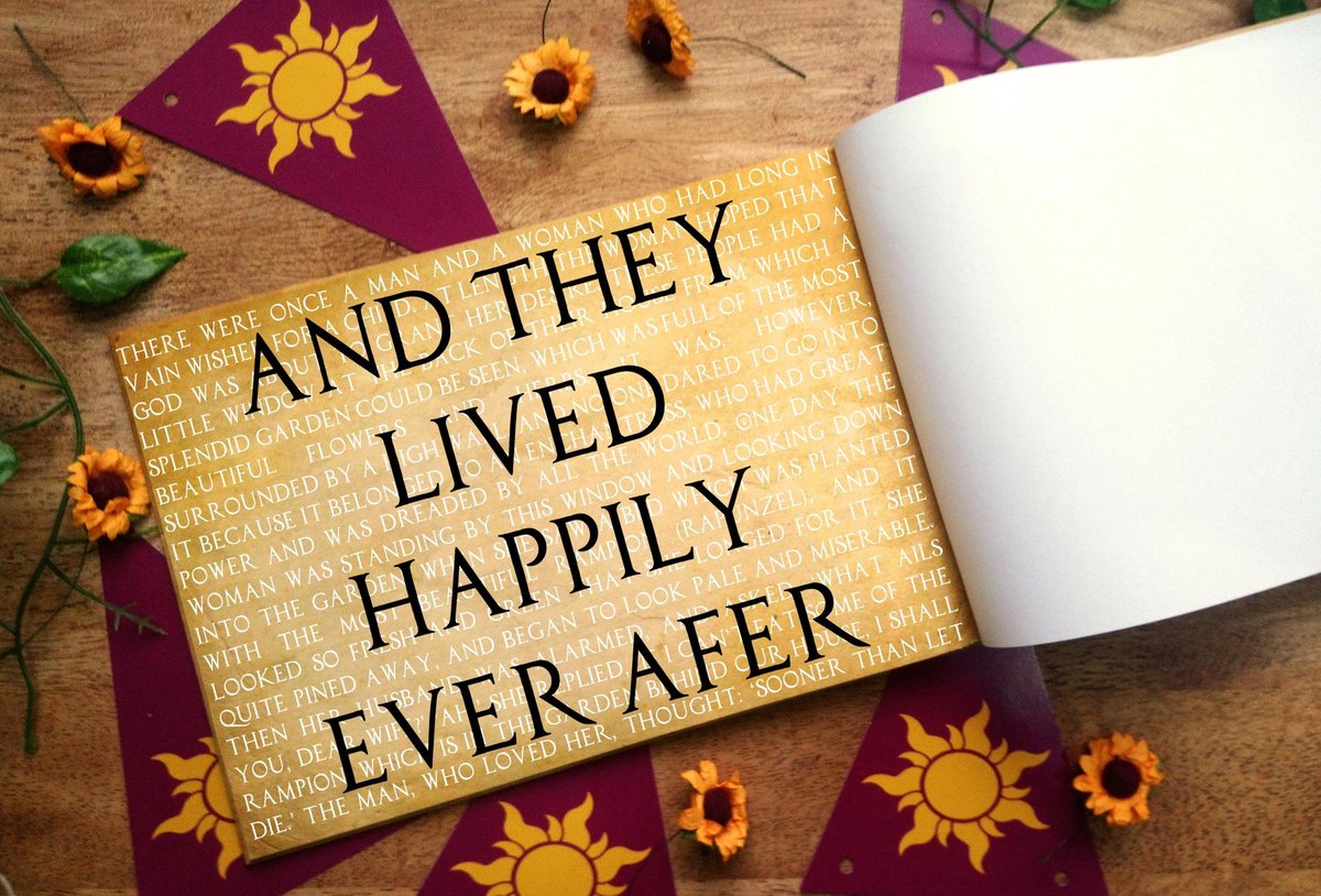 Rapunzel Floating Lanterns Storybook Wedding Guestbook Personalised Personalized Floating Lanterns Fairytale Weddings Scrapbook Album