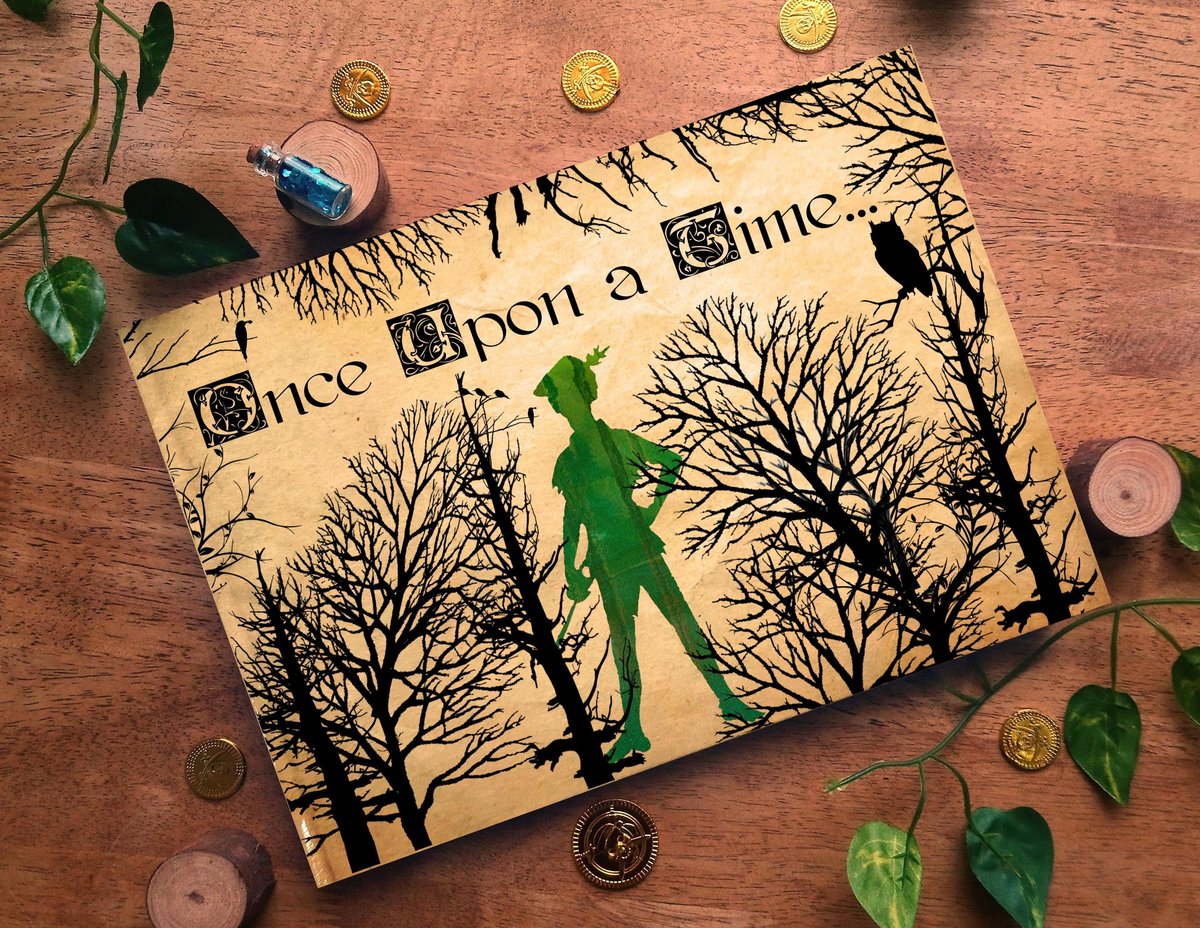 Peter Pan Neverland Woodland Wedding Guestbook Personalised Personalized Perfect for Neverland and Fairytale Weddings Scrapbook Album