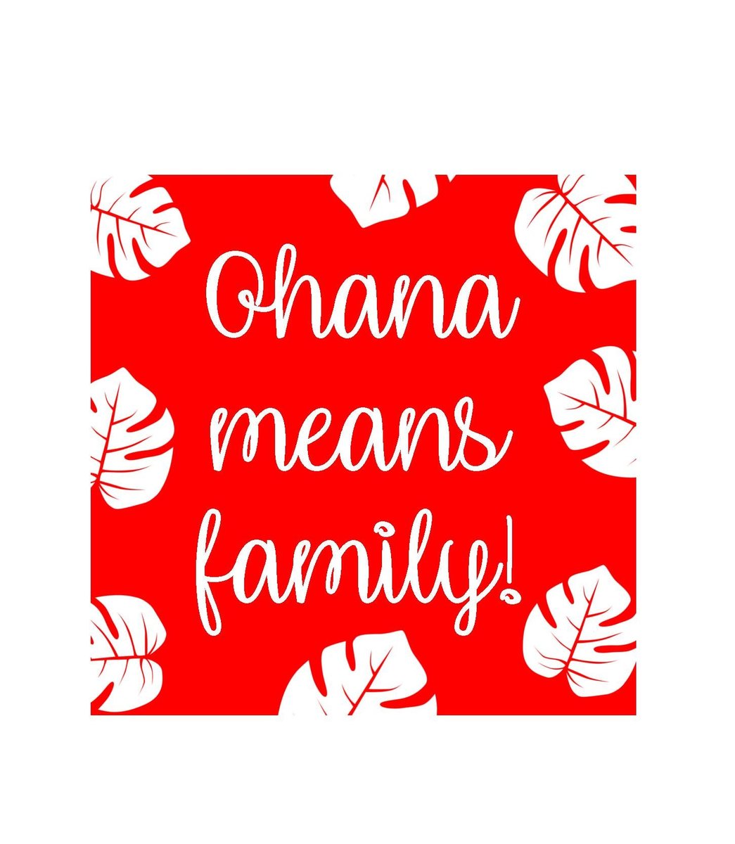 Ohana Means Family Coaster For Beer, Brew, Coffee, Tea! Perfect For Hawaiian, Fairytale Wedding Favours, Favor, Centrepiece Gift Gin Wine