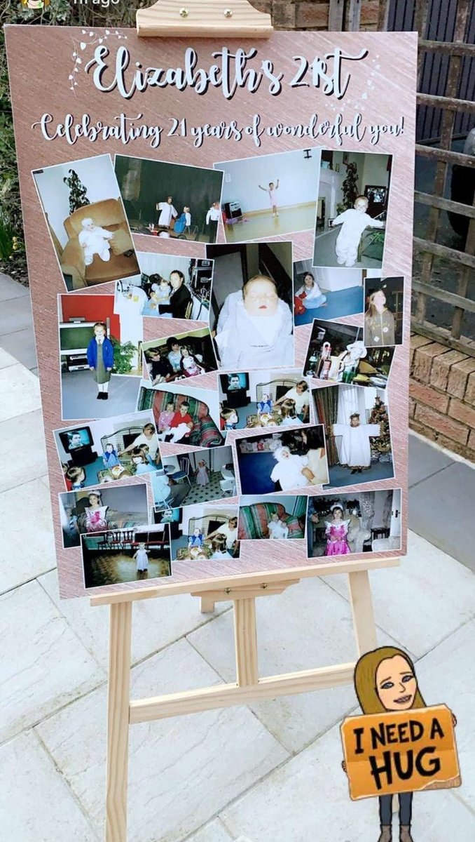 Birthday Photo Board Rustic Vintage Style Made From Correx Board 18th 21st 30th 40th 50th 60th 70th 80th Memory Board Old Photos