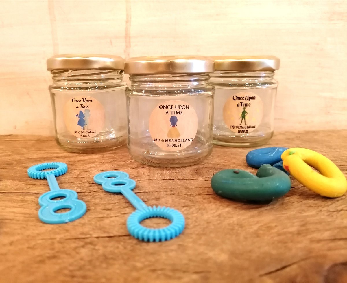 Fairytale Modelling Clay Jars Beauty and Beast,Peter Pan,Alice,Little Mermaid,Aladdin,Wedding Favours Favors Children's Gifts Party Bags