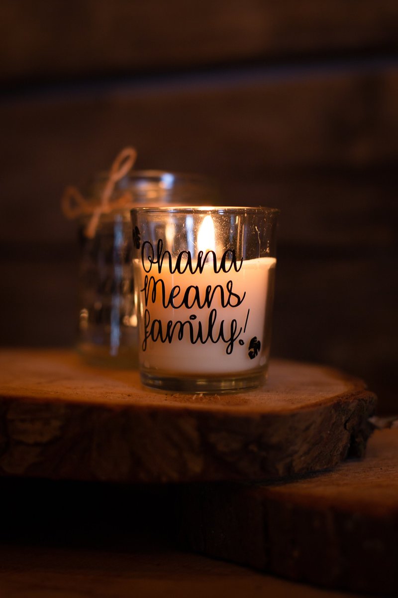 Ohana Small Medium Large Wax Fill Wedding Favours Favor Fairytale Gift Present Lanterns Custom Personalised Personalized