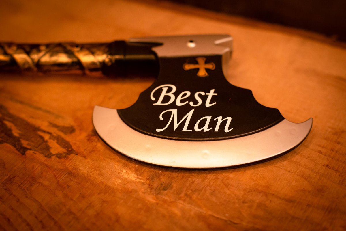 Best Man Axe Will You Be My Best Man, Groomsman, Usher, Paige Boy Viking, Castles and Knights, Thor, Hero, Wedding Gift Barn Castle Wedding