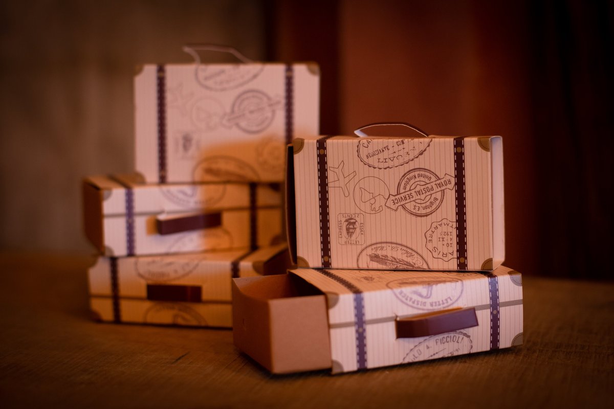 Suitcase Favor Favour Boxes Perfect for Adventure Weddings, Thrill Seekers, Overseas Weddings, Location Weddings, Travellers and Explorers