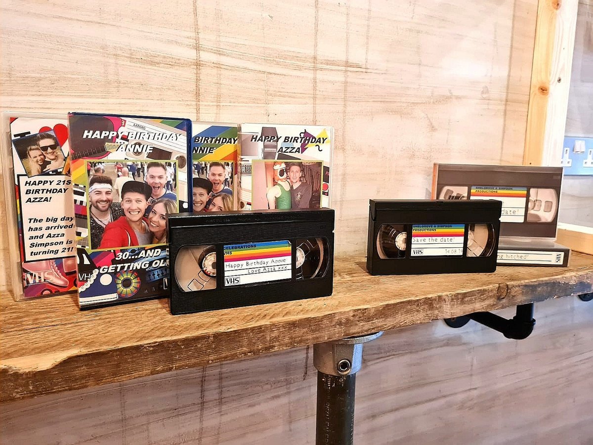 VHS Video Tape Card Alternative. Birthday, Wedding, Save the Date Invite Retro Custom Personalised Personalized Gift Retro 80s 90s Birthday