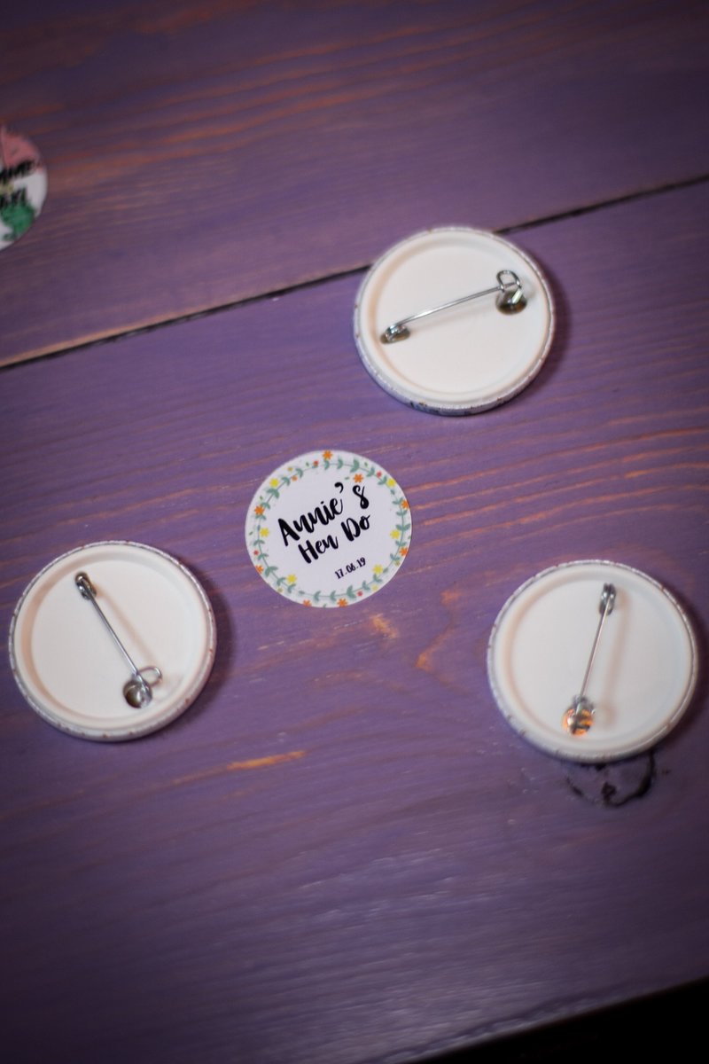 Hen Do Badge Hen Party Games Party Bags Badges Birthday, Hen Do Will You Be My Bridesmaid Maid of Honour Personalised Personalized Custom