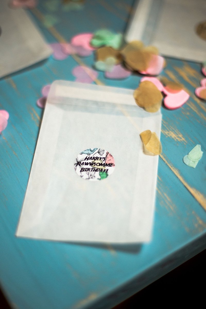 DinosaurTable Confetti Sweet Bags Favour Favor, Anniversary, Birthday Gift, Dinosaur Party, Fathers Day Mothers Day Party Bags Sweets
