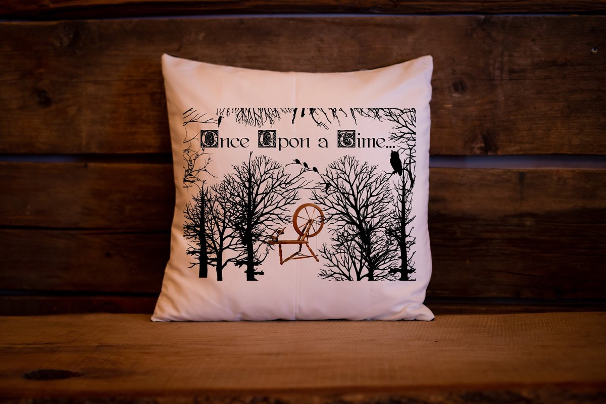 Fairytale Woodland Cushion Personalised Personalized Custom Fairytale Beauty and the Beast Wedding Engagement Sleeping Beauty Aladdin Alice