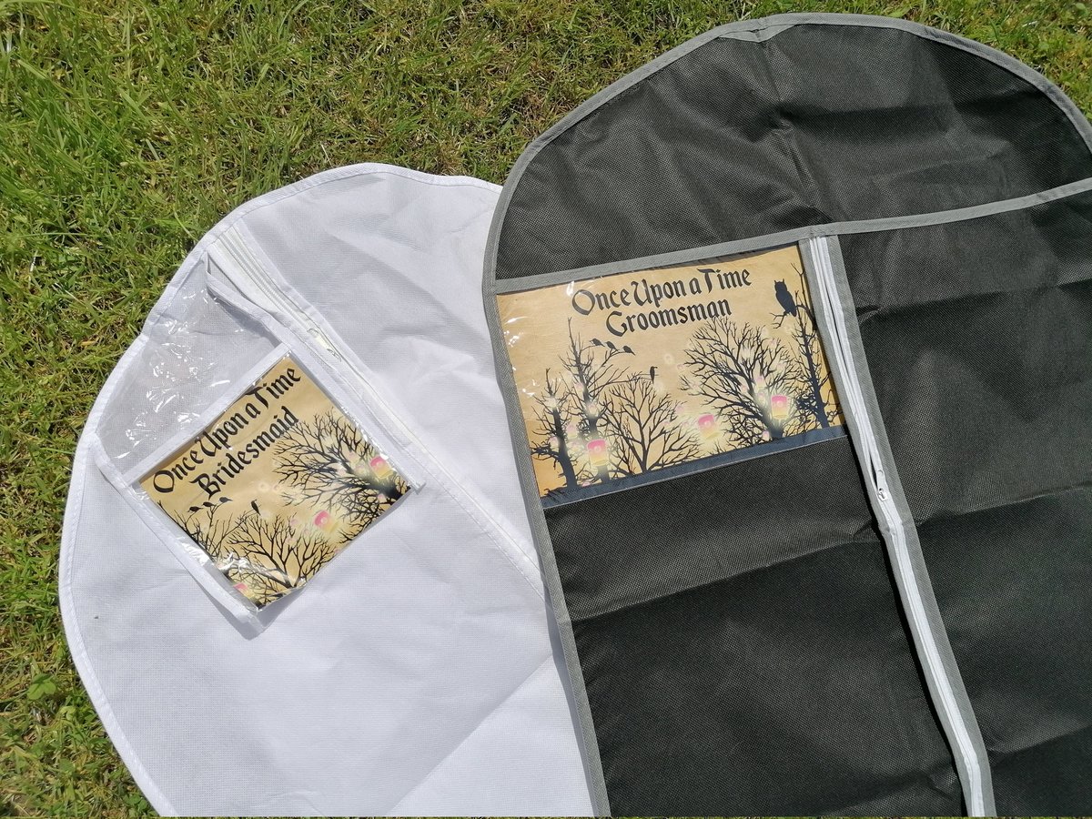 Fairytale Woodland Wedding Suit and Dress Bag Groom, Best Man, Groomsman,Usher,Father of the Bride/Groom Bride Bridesmaid Maid of Honour