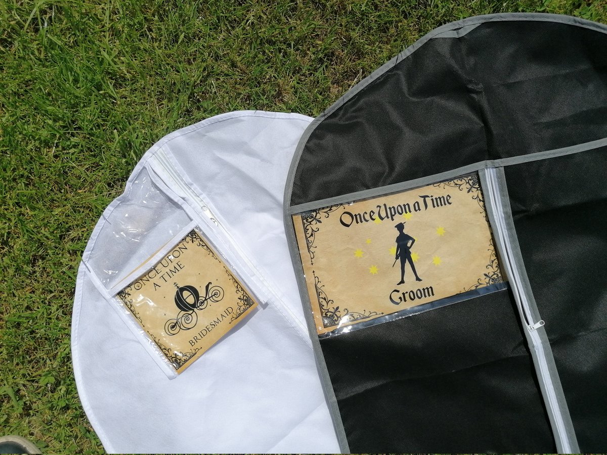 Fairytale Silhouette Wedding Suit and Dress Bag Groom, Best Man, Groomsman,Usher,Father of the Bride/Groom Bride Bridesmaid Maid of Honour