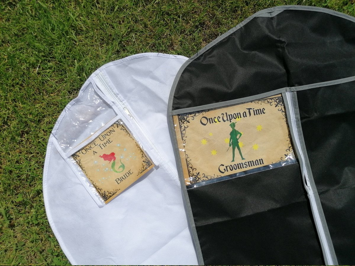 Fairytale Silhouette Wedding Suit and Dress Bag Groom, Best Man, Groomsman,Usher,Father of the Bride/Groom Bride Bridesmaid Maid of Honour C