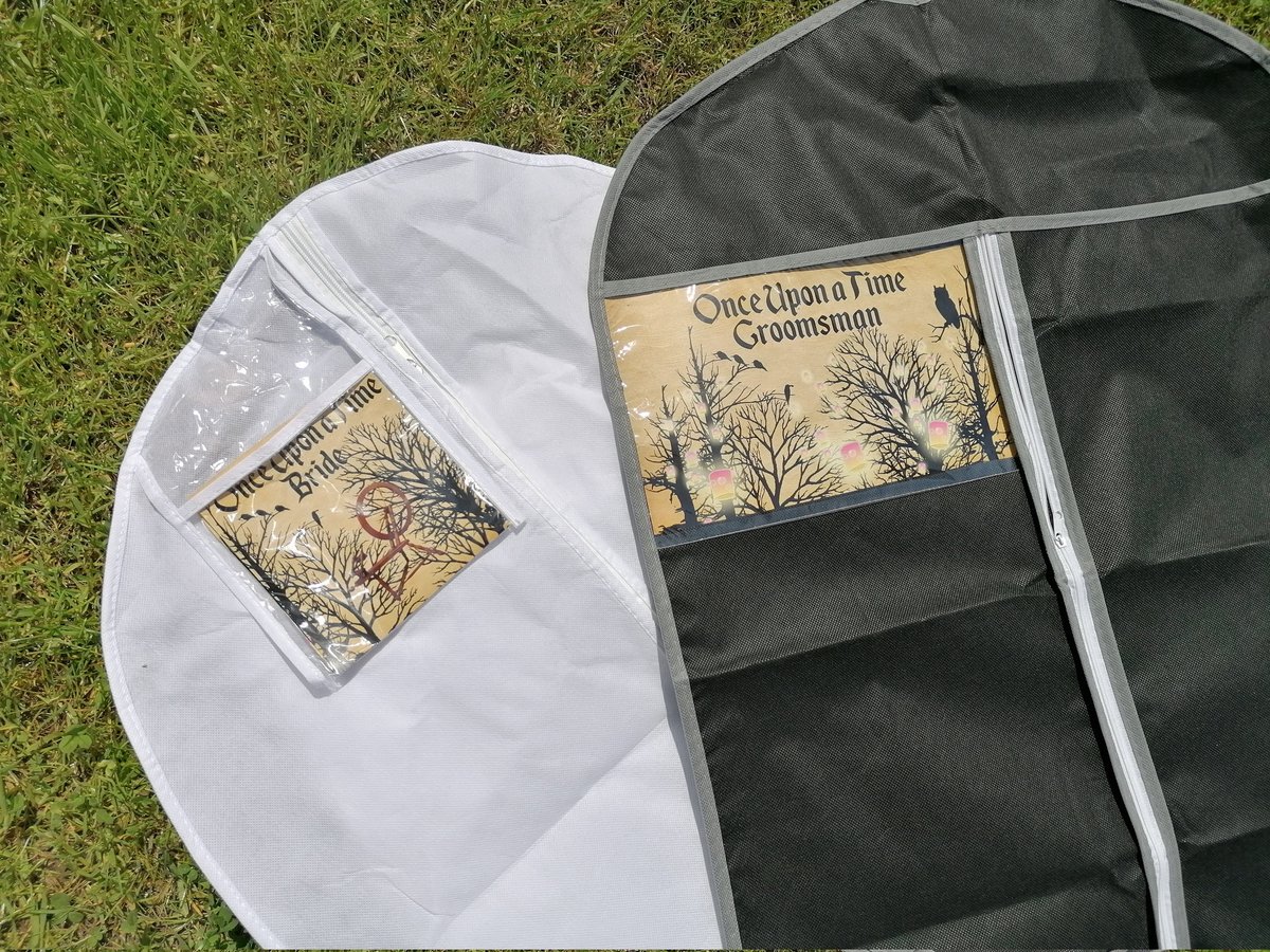 Fairytale Woodland Wedding Suit and Dress Bag Groom, Best Man, Groomsman,Usher,Father of the Bride/Groom Bride Bridesmaid Maid of Honour
