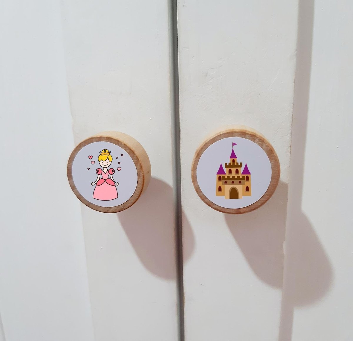 Fairytale Wardrobe Handles Drawer Handles Knobs Perfect for Upcycling Wardrobe, Chest of Drawers,Door, Princess Bedroom,Girls Room, Princess