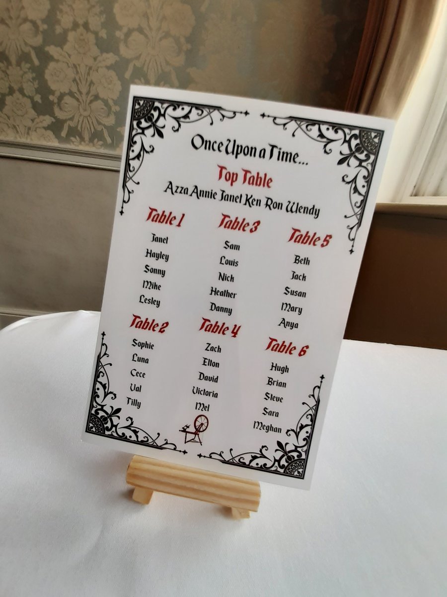 Fairytale Sleeping Beauty Table Plan Correx Board Wedding Seating Chart Plan White Table Plan Wedding Custom Personalised Personalized
