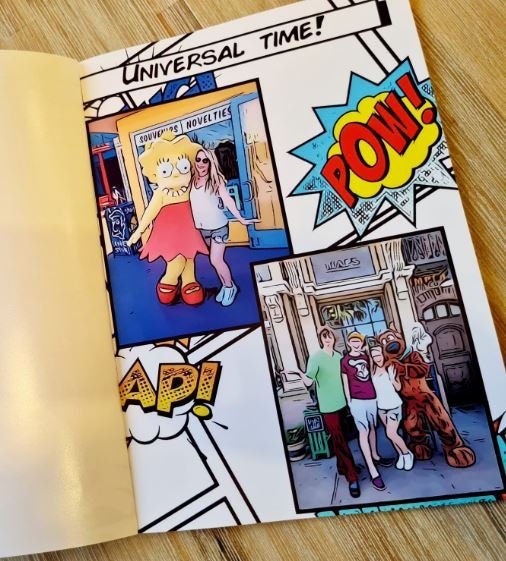 28 Page Paperback Comic Book Superhero Custom Personalised Personalized Comic Anniversary Wedding Present Christmas Comic Con Fan Christmas