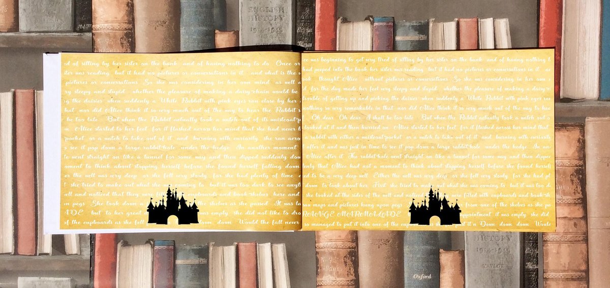 Fairytale Castle Storybook Guestbook Personalised Personalized Perfect for Woodland and Fairytale Wedding Scrapbook Album Custom Wedding
