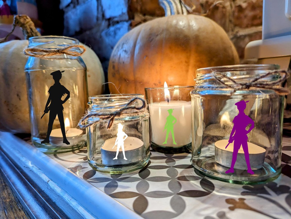 Peter Pan Small Medium Large Wax Fill Wedding Favours Favor Fairytale Gift Present Lanterns Custom Personalised Personalized