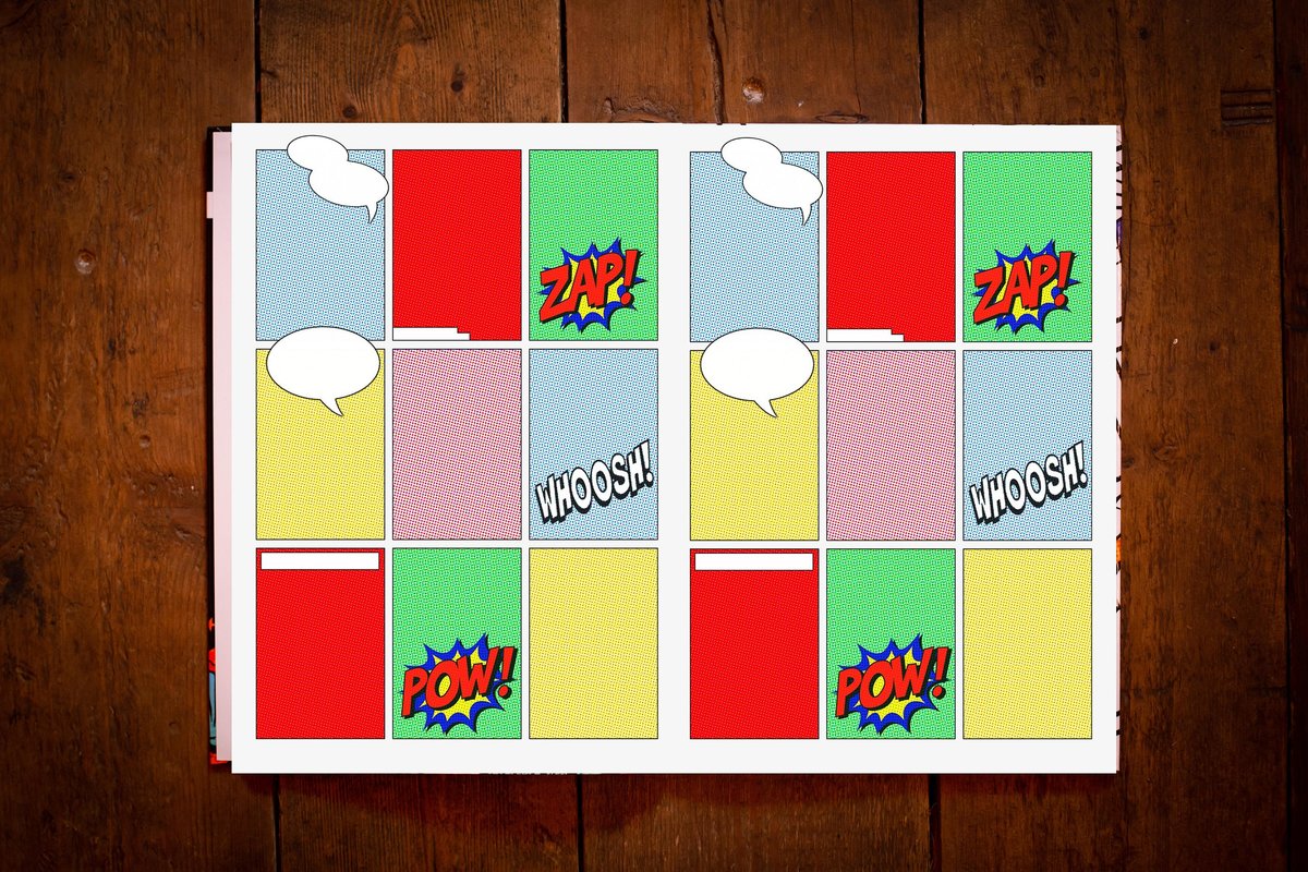 Birthday Comic Guestbook Personalised Personalized! Custom Birthday Gift, Superhero, Comic Book Perfect for Themed Superhero Party Comic
