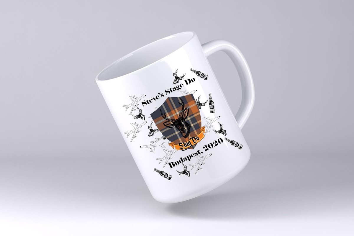Stag Do Mug Custom Bachelor Party Gift Present Personalized Personalised Party Bags Stag Do Games Gifts Mugs Groom Party Presents Fathers