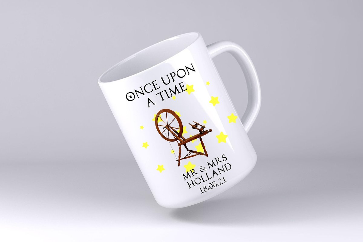 Sleeping Beauty Wedding Mug Custom Personalised Personalized With Name Mother's Day Mum's Kitchen Gift Mug Cup Coffee Tea Teacher Gift